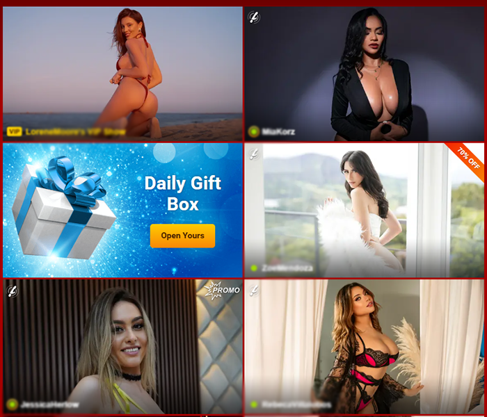 LiveJasmin.com review - main page of the site